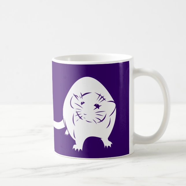 Love me,love my rats! coffee mug (Right)