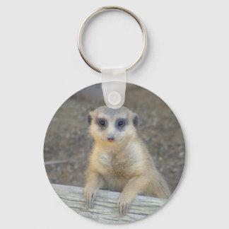Love Me Meerkat Keychain