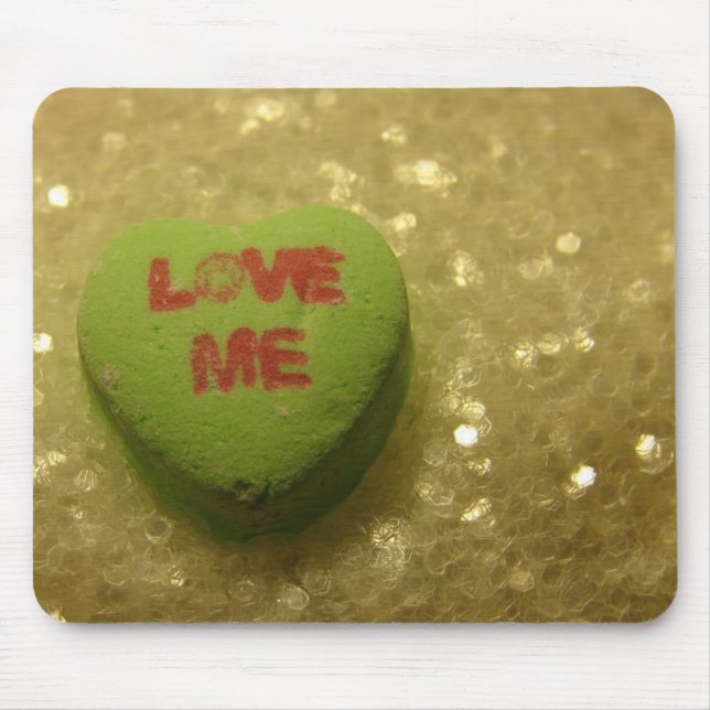 Love Me Mouse Pad (Front)
