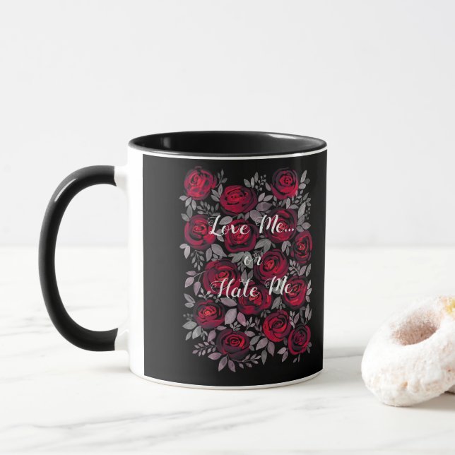 Love me . mug (With Donut)