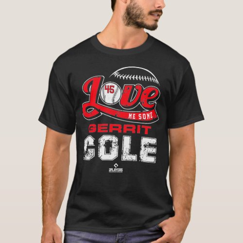 Love Me Some Gerrit Cole MLBPA New York Baseball P T_Shirt