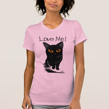 Love Me T-shirt by BATKEI at Zazzle