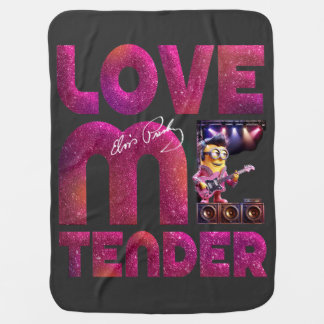 Love me tender baby blanket