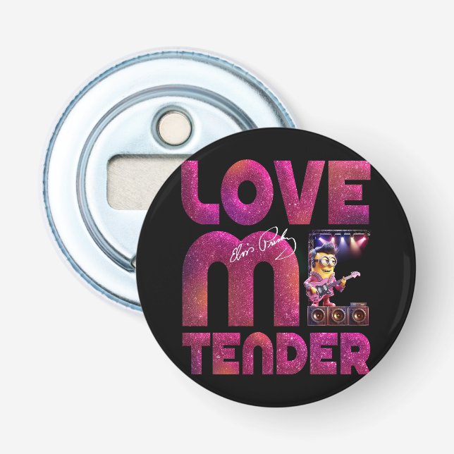 Love me tender bottle opener (Front)