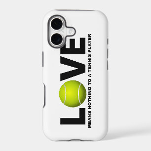 Love Means Nothing to a Tennis Player iPhone 5 17 Case