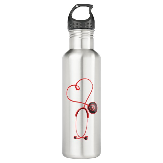 Love Medicine Stainless Steel Water Bottle (Front)
