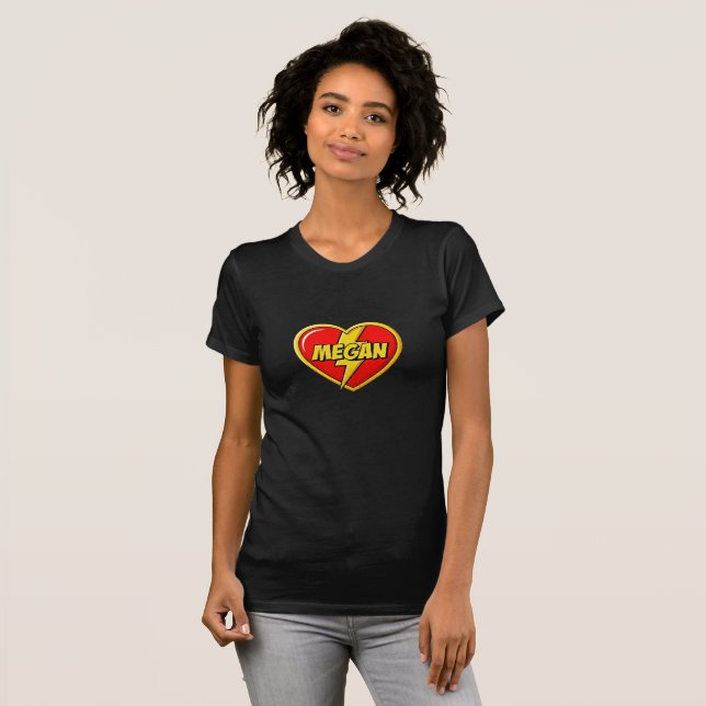 Love Megan T-Shirt (Front Full)