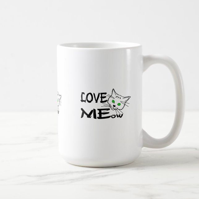 Love MEow Coffee Mug (Right)