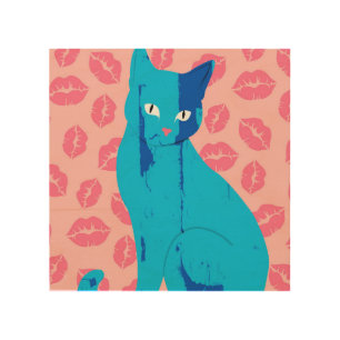 Love Meow-ment Wood Wall Art