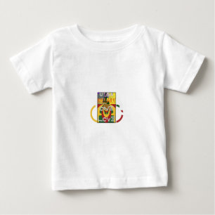 Love Message in Rasta Colors Art Print Baby T-Shirt