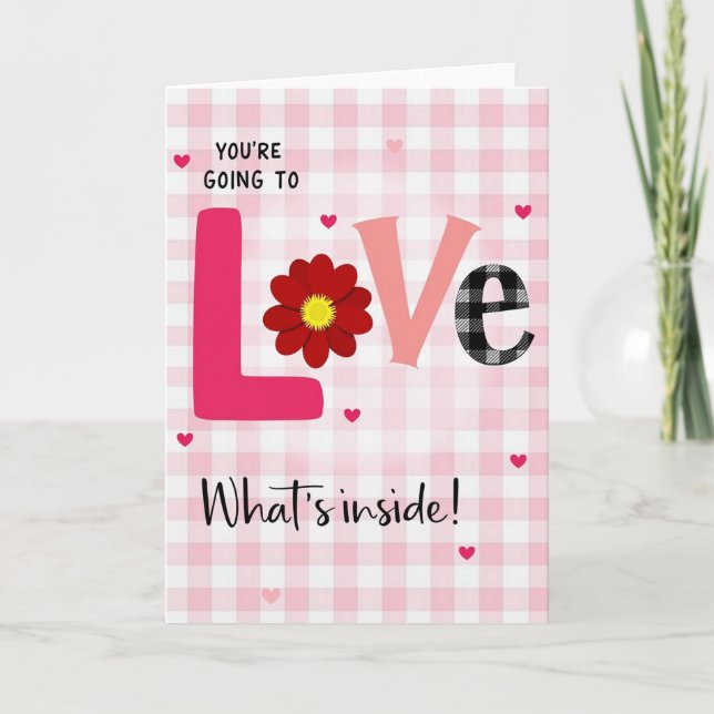 Love Message Waiting Inside Card (Front)