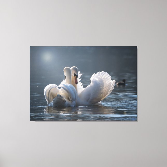 Love metal art Online  Canvas Print (Front)