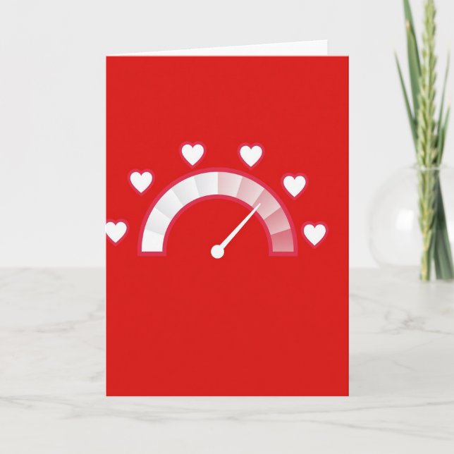 Love Meter Full For You Card (Front)