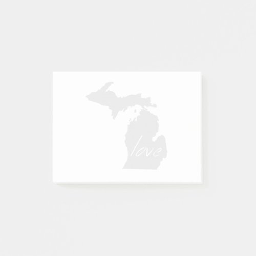 Love Michigan Post_it Notes