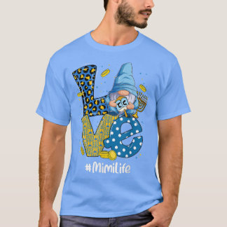 Love Mimi Life Leopard Gnome Happy Chanukah Gnome T-Shirt