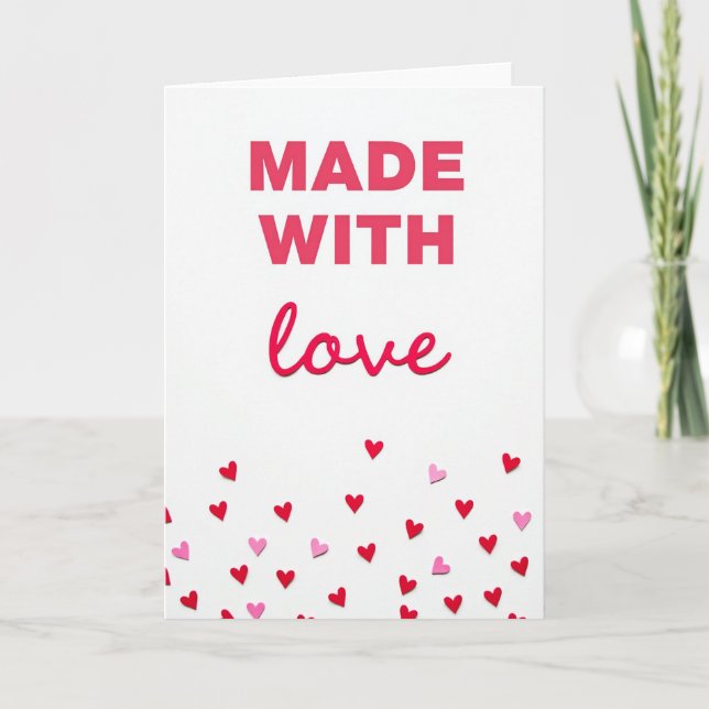 Love Minimalist Card (Front)