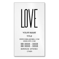 Love - Minimalist Design