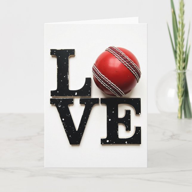 Love Minimalist Photo Card (Front)