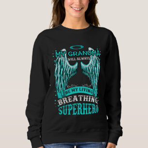 Love & Missed my Grandma Memorial of My Grandma in Sweatshirt