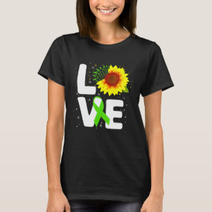 Love Mitochondrial Disease Sunflower Warrior Survi T-Shirt