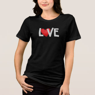 LOVE Modern Heart Graphic Tee