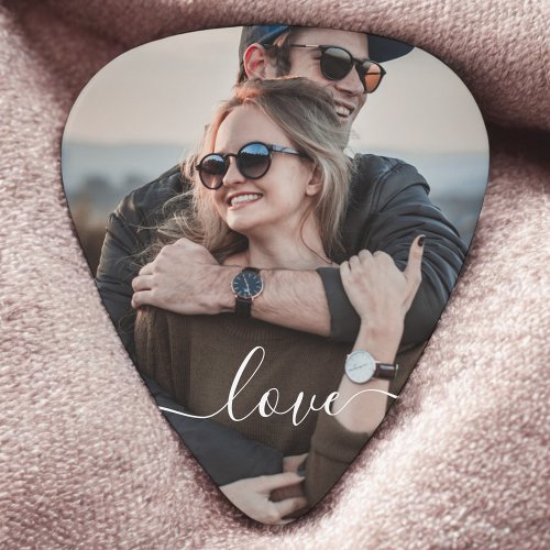 Love Modern Photo Guitar Pick