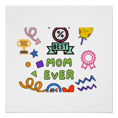 love mom calendar poster