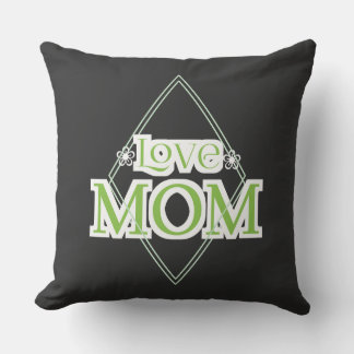 Love mom gifts throw pillow