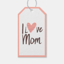Love Mom Heart - Mother's Day Gift