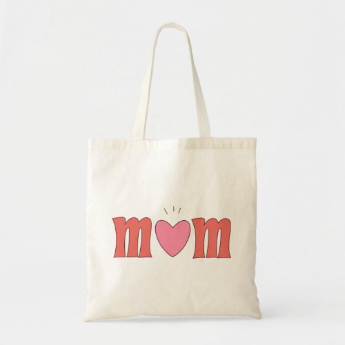 Love Mom Tote Bag