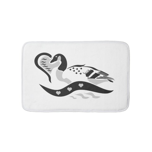Love Momma Goose Bath Mat (Front)