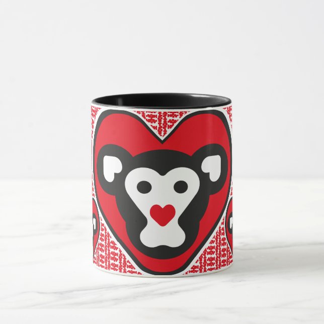 LOVE MONKEY LOVE SPECIAL by Masanser Mug (Center)