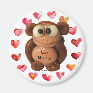 Love Monkey Personalized Magnets-Novelty Gifts Magnet