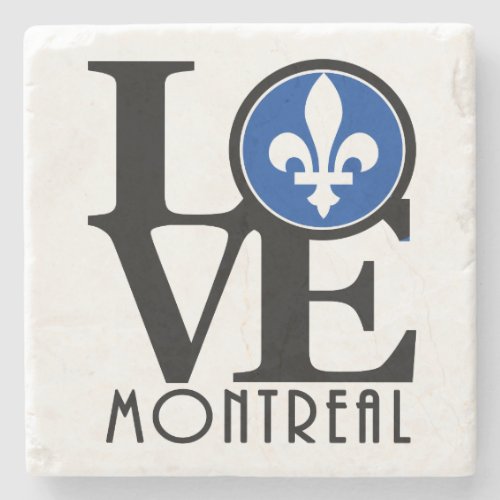 LOVE Montreal Stone Coaster