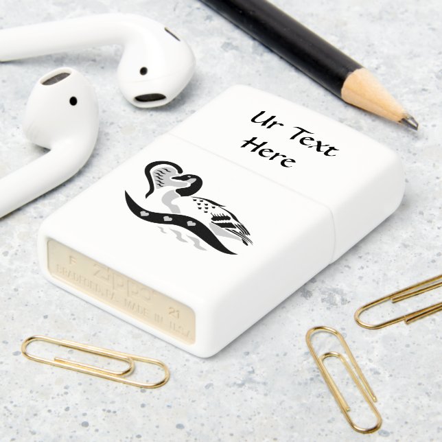 Love Moody Momma Goose Zippo Lighter (On Table 2)