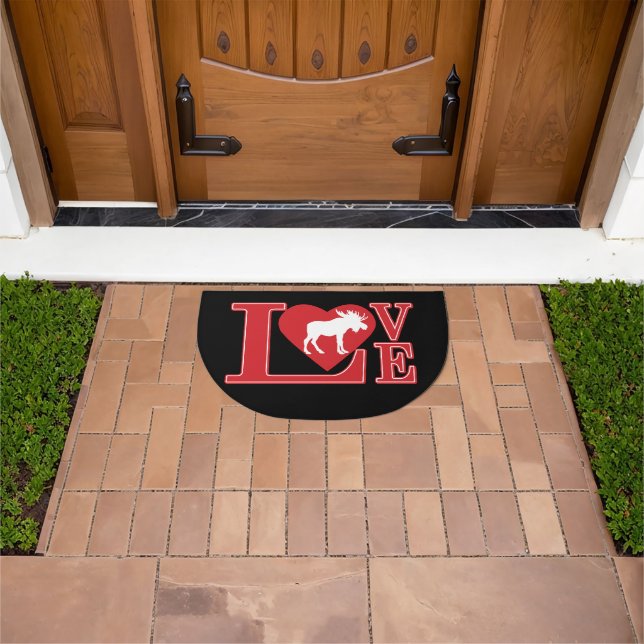 Love Moose's Doormat (Outdoor)
