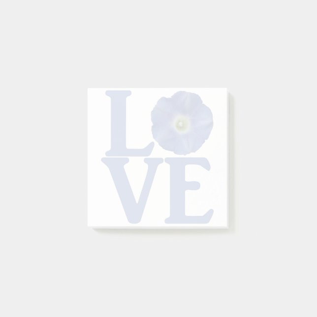 Love Morning Glory Classic Post-it Notes (Front)