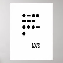 Love — morse code