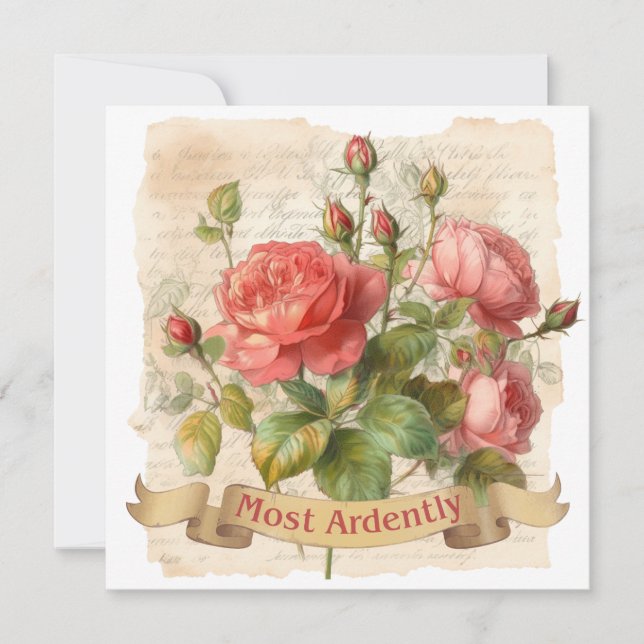 LOVE - Most Ardently - Mr Darcy (Front)