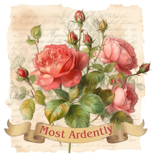LOVE _ Most Ardently _ Mr Darcy Poster