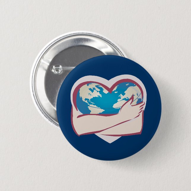 Love Mother Earth Button (Front & Back)