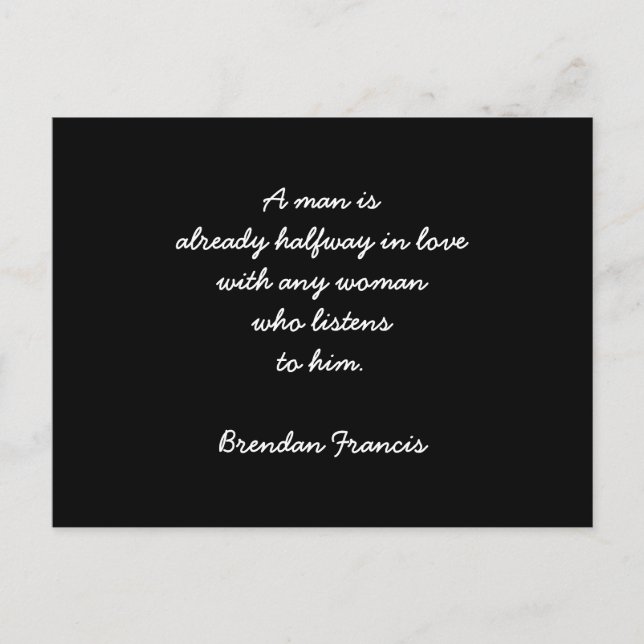 Love Motivational Postcard (Front)