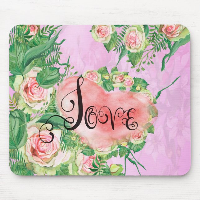 Love Mouse Pad (Front)