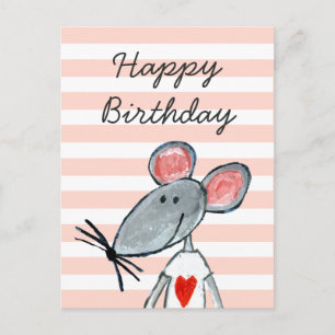 Love Mouse Postcard