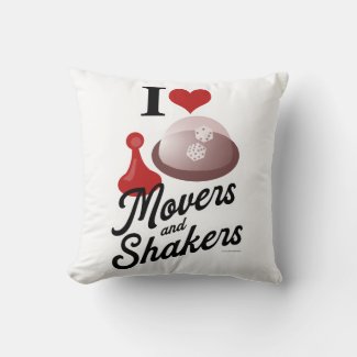 Love Movers And Shakers Retro Board Game Slogan