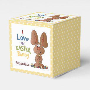 Love Mr. Easter Bunny Favor Boxes