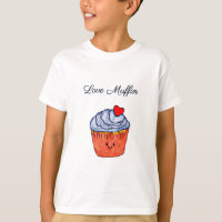 Love Muffin Blue T-Shirt