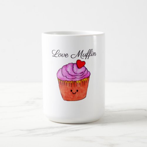 Love Muffin Pink Coffee Mug