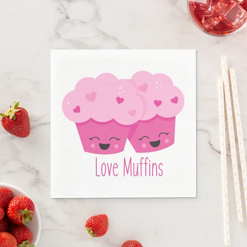 Love Muffins Napkins