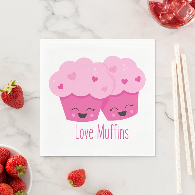 Love Muffins Napkins (Creator Uploaded)